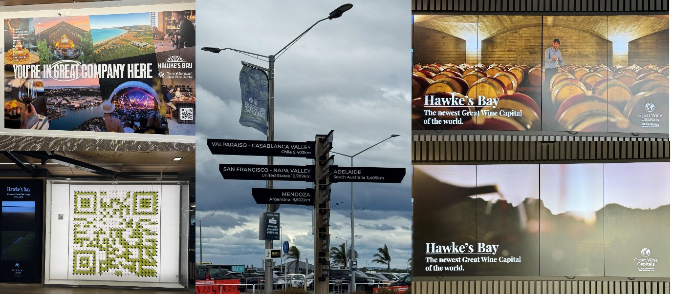 Collective photos Hawkes Bay airport GWC elements